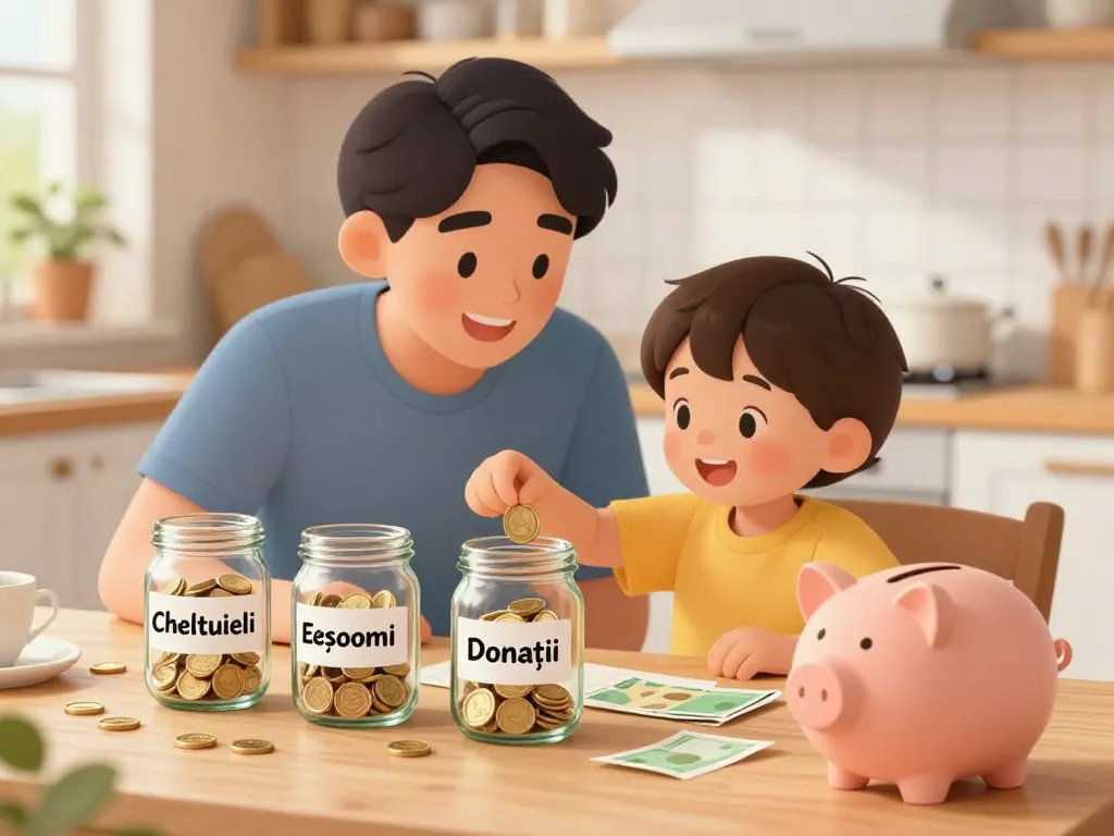Cum le vorbim copiilor despre bani: Lecții de educație financiară pe vârste