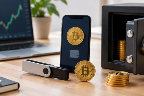 Cum să stochezi Bitcoin în siguranță: hardware wallet, hot wallet sau custodie
